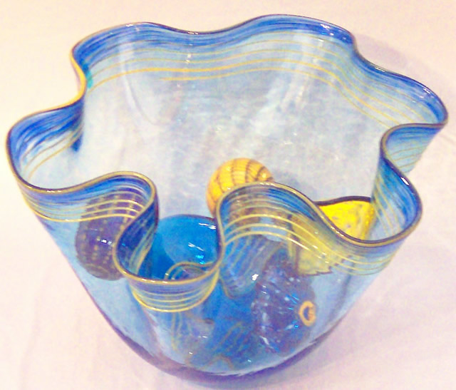 Blue Nesting Series Glass Blowers & Blowing Studio in Michigan